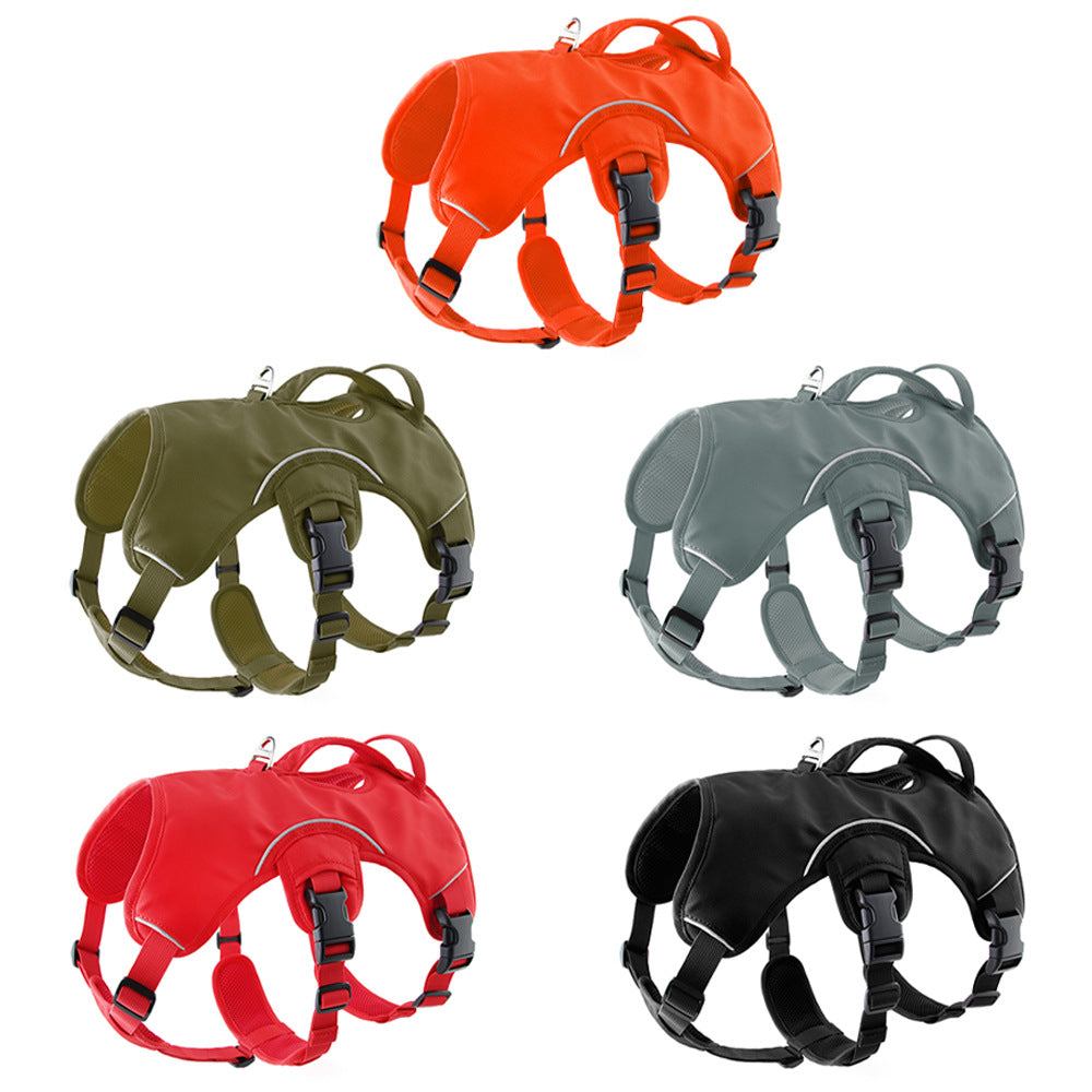 KFX-1919677 Explosion-Proof Pet Vest for Large Dogs - Nylon, Available in Various Colors