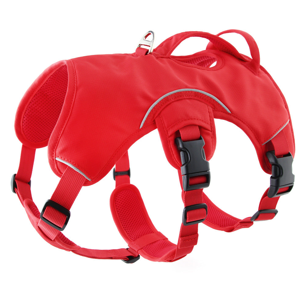 KFX-1919677 Explosion-Proof Pet Vest for Large Dogs - Nylon, Available in Various Colors
