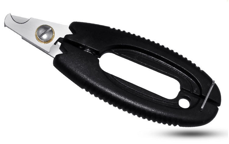KFX-1920829 Stainless Steel Pet Nail Clippers with Comfortable ABS Grip for Safe and Efficient Grooming