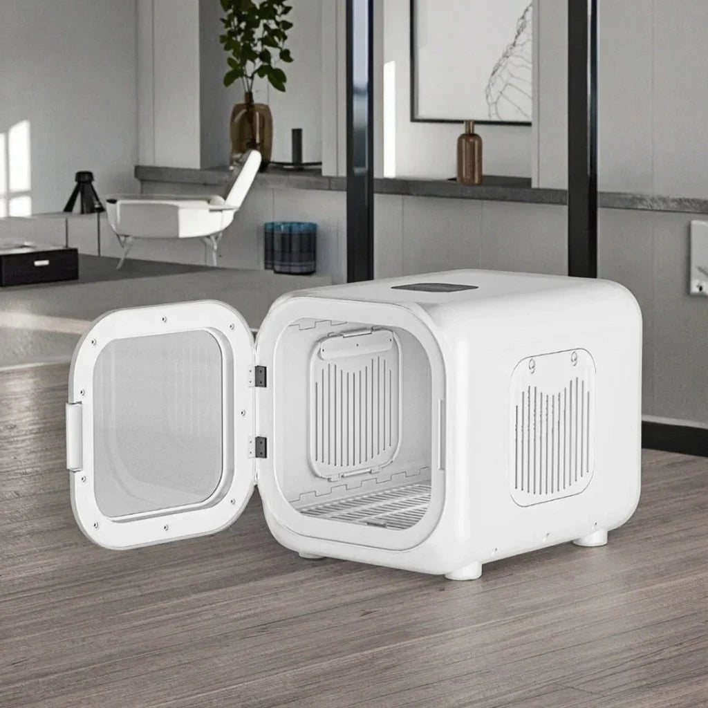 KFX-192211 Eco-Friendly ABS Large Capacity Pet Drying Box with Multiple Modes and Detachable Drainboard