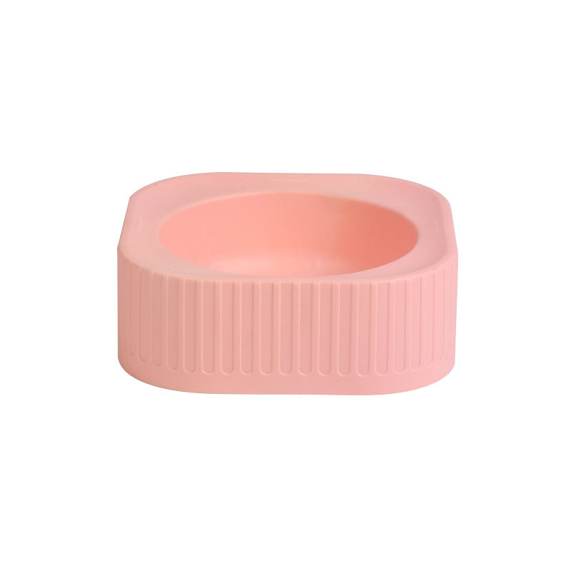 KFX-1923005 Magnetic Pet Bowl Feeder Set - Versatile Drinking Fountain and Feeding Solutions in Pink, Blue, Gray, and White