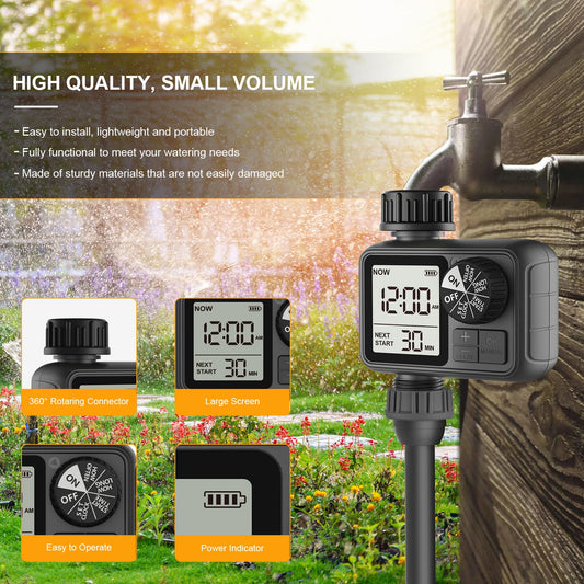 KFX-1923645 Automatic Dual Output Timing Irrigator for Efficient Watering System