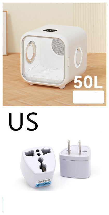 KFX-1925053 Fully Automatic Pet Intelligent Drying Box - Standard 50L & PRO 62L, Spiral Heating Wire, 220V Power