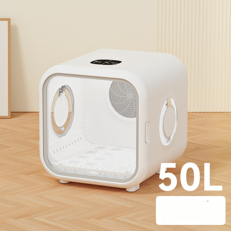KFX-1925053 Fully Automatic Pet Intelligent Drying Box - Standard 50L & PRO 62L, Spiral Heating Wire, 220V Power