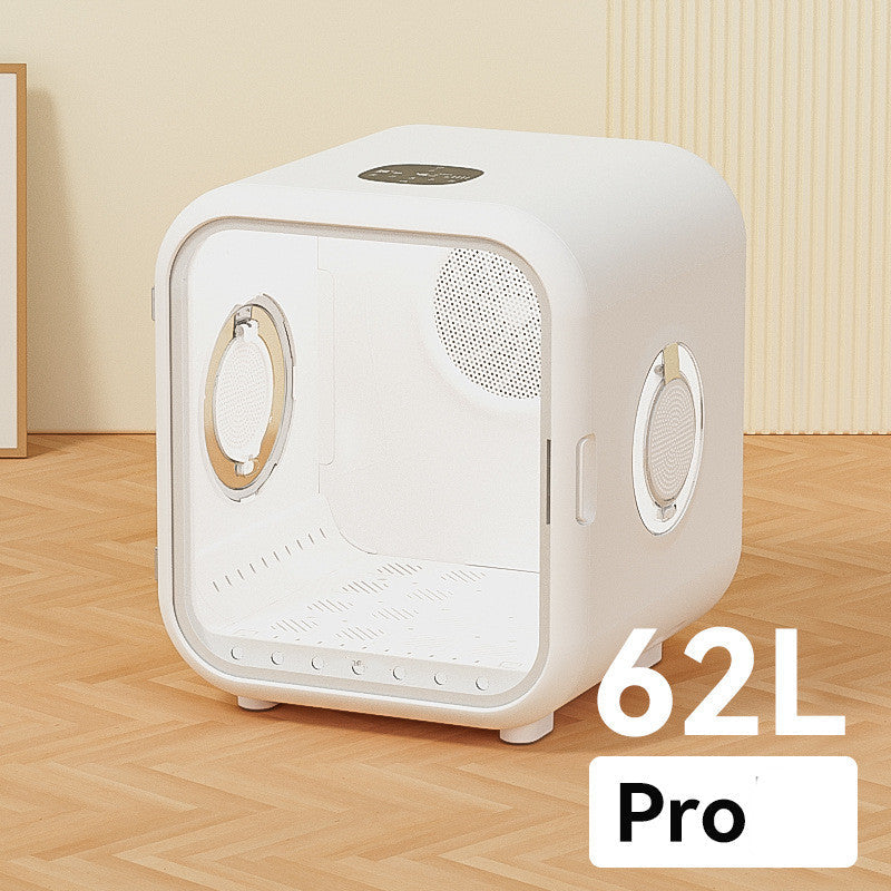 KFX-1925053 Fully Automatic Pet Intelligent Drying Box - Standard 50L & PRO 62L, Spiral Heating Wire, 220V Power