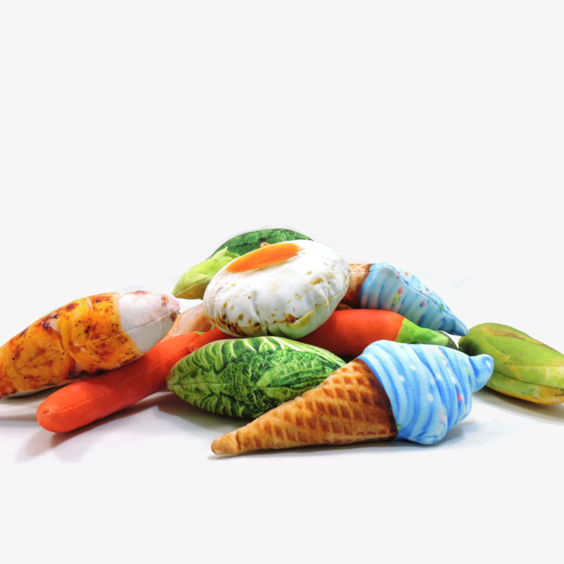 KFX-1929405 Plush Molar Sounding Toy with Canvas Material for Fun Playtime