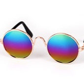 KFX-1930173 Pet Cat Sunglasses with Spring Legs for Comfortable Wear - Fun Accessory for Cats and Small Dogs