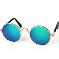 KFX-1930173 Pet Cat Sunglasses with Spring Legs for Comfortable Wear - Fun Accessory for Cats and Small Dogs