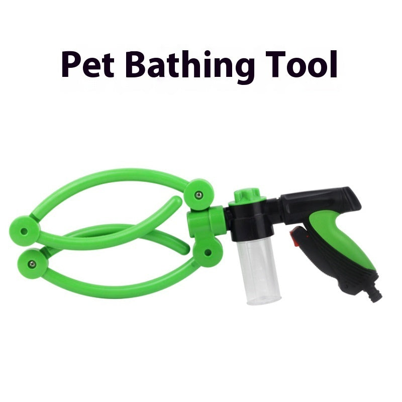 KFX-1930429 Foldable Portable Pet Washing Machine for Dogs and Cats - 360 Degree Cleaning Solution
