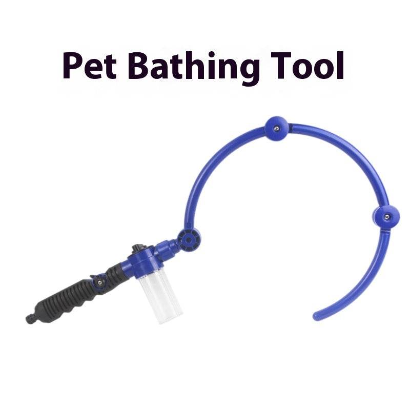 KFX-1930429 Foldable Portable Pet Washing Machine for Dogs and Cats - 360 Degree Cleaning Solution