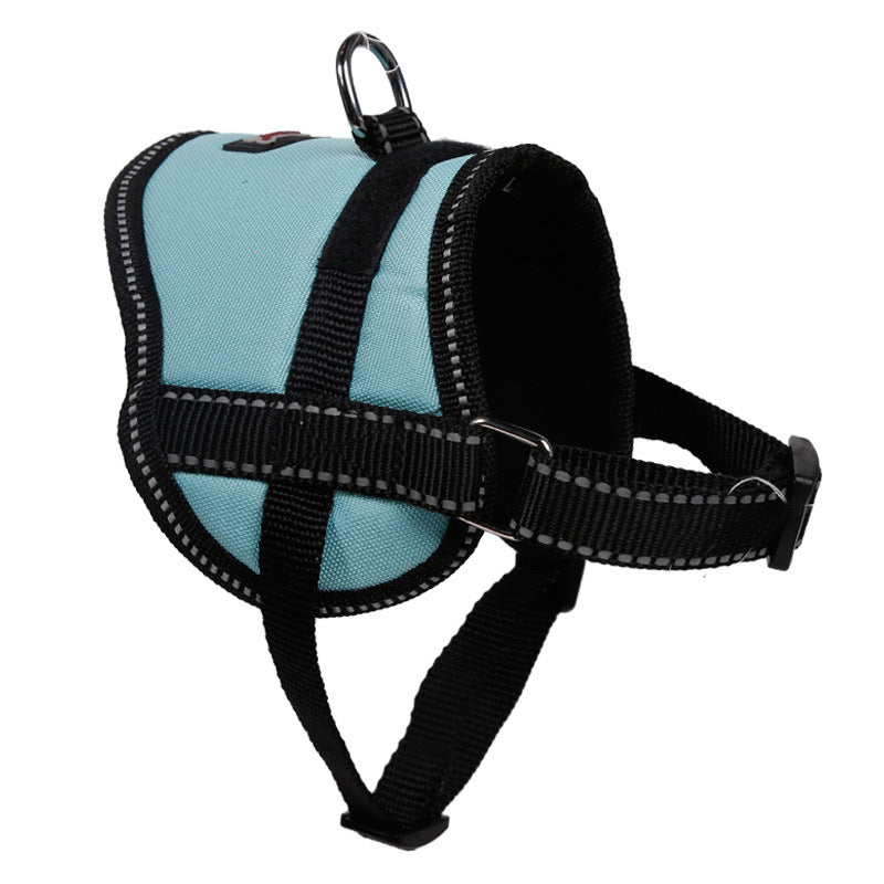 KFX-1937597 Reflective Dog Chest Harness with Leash for Small Breeds