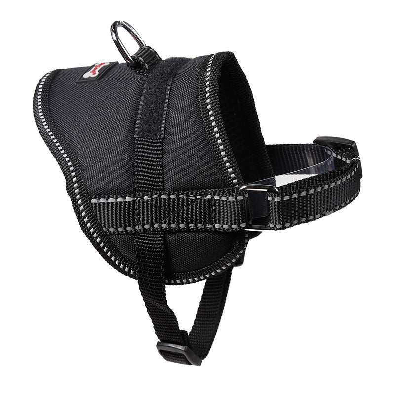 KFX-1937597 Reflective Dog Chest Harness with Leash for Small Breeds