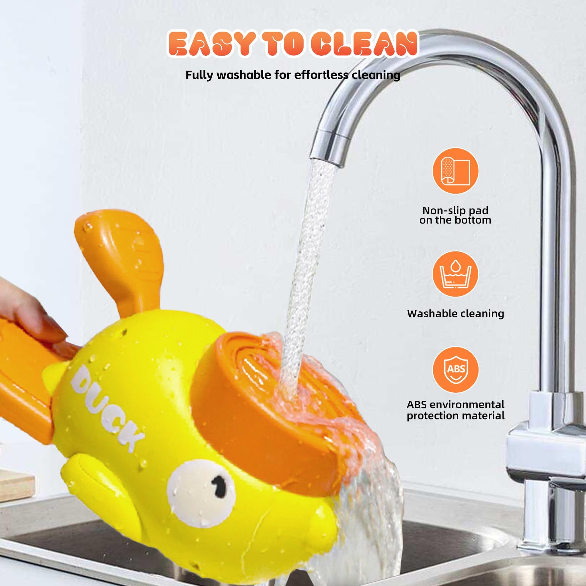 KFX-1944893 Interactive Duck Shape Dog Treat Dispenser for Mental Stimulation and Slow Feeding for Small to Medium Pets