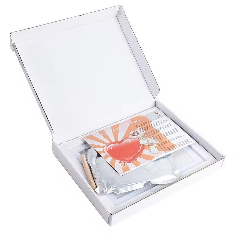 KFX-1947325 Pet Paw and Handprint Photo Frame Set for Cats and Dogs - DIY Commemorative Keepsake Kit