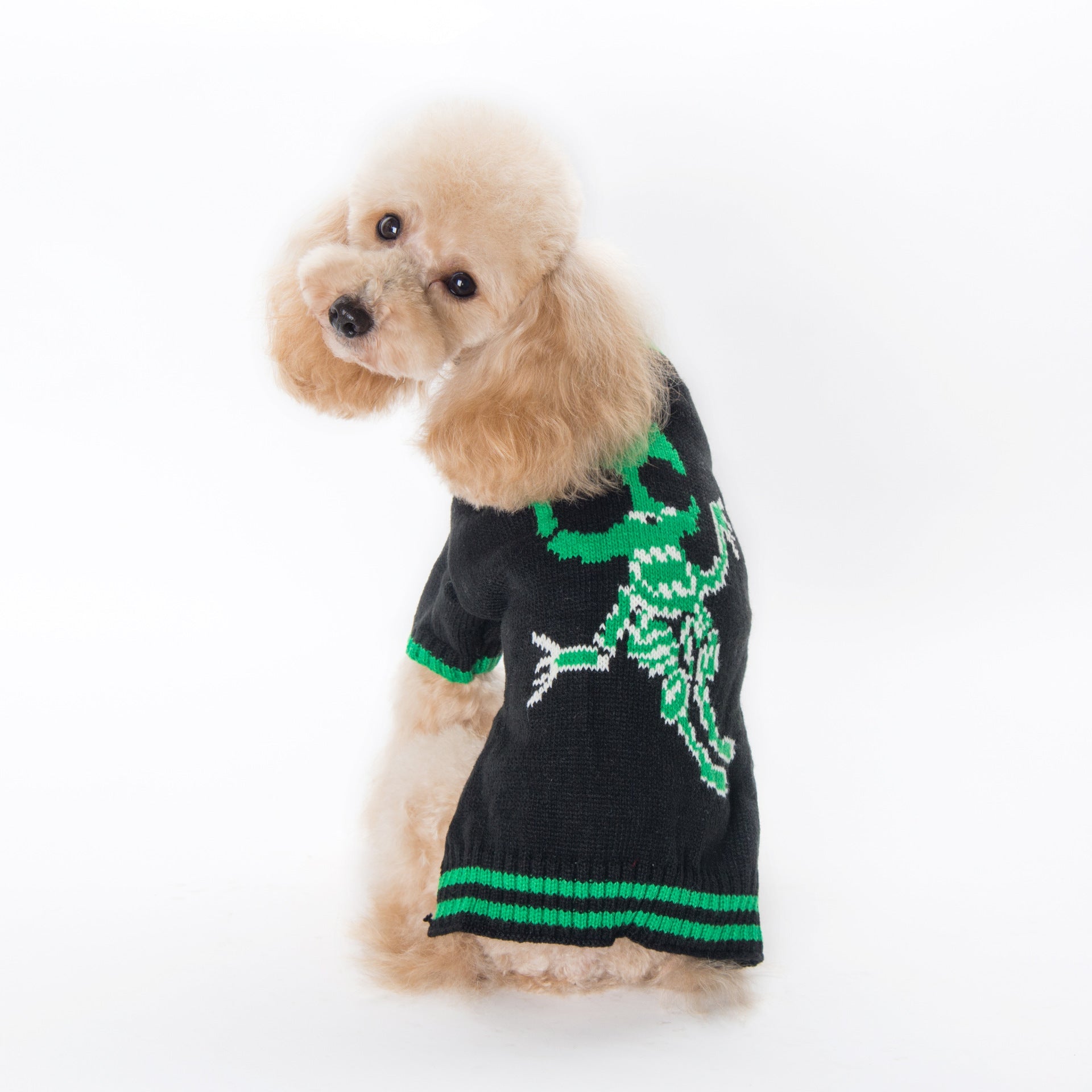 KFX-1947837 Cozy Pumpkin Sweater for Dogs - Halloween Pet Clothing in Various Sizes and Designs