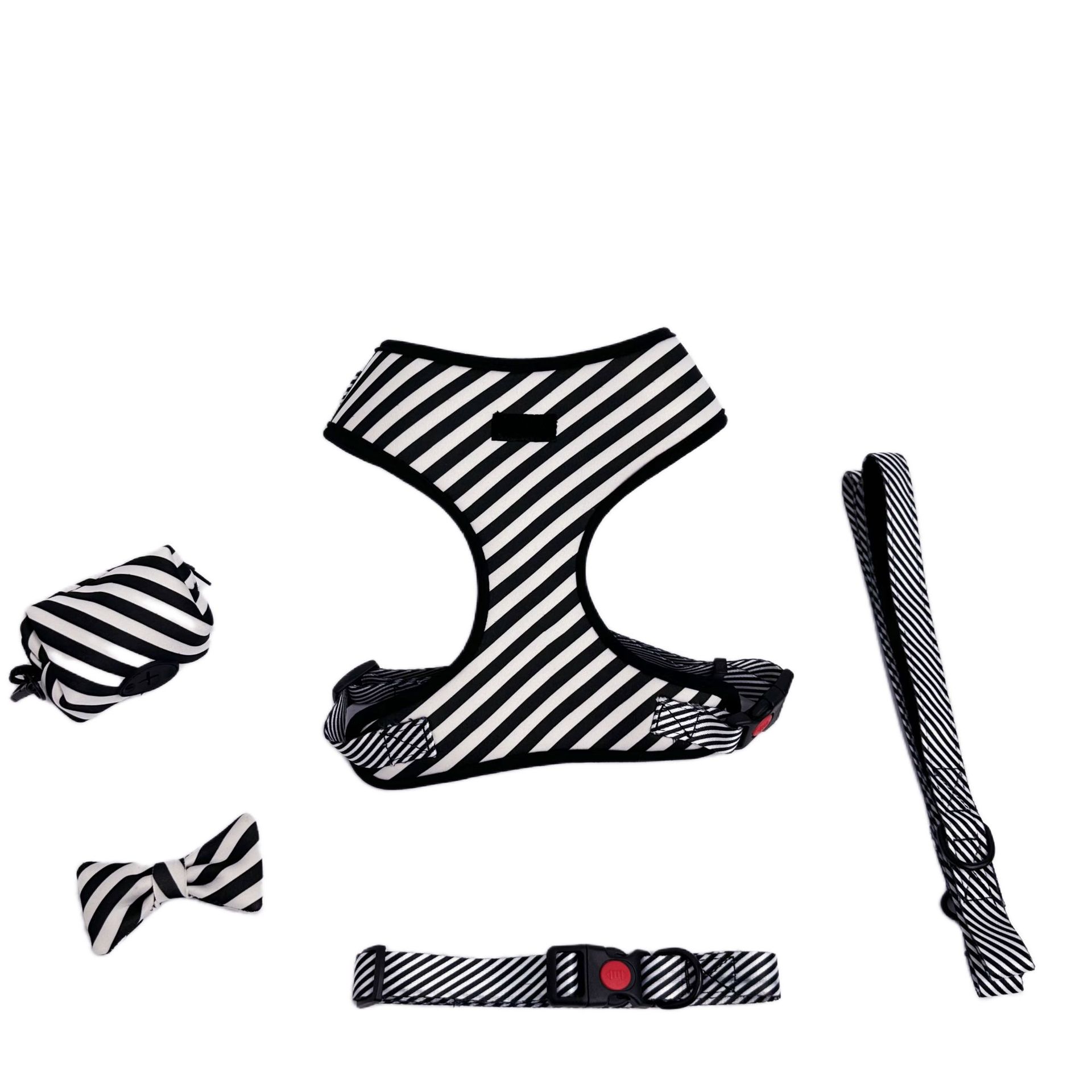 KFX-1951293 Pet Chest and Back Suit with Traction Strap - Available in Multiple Patterns and Colors