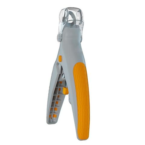 KFX-1953597 Professional Pet Nail Clipper with LED Light and Magnifying Glass for Safe Precision Trimming