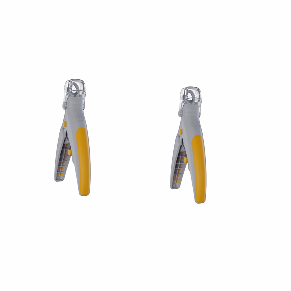 KFX-1953597 Professional Pet Nail Clipper with LED Light and Magnifying Glass for Safe Precision Trimming