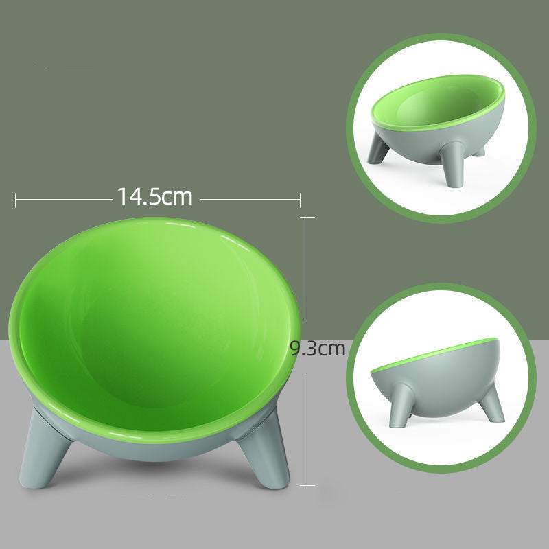KFX-1955773 Pet Feeding Bowl with Stand for Cats and Dogs, Nordic Design, Food-Grade Material, Large Capacity, Tilted for Comfort