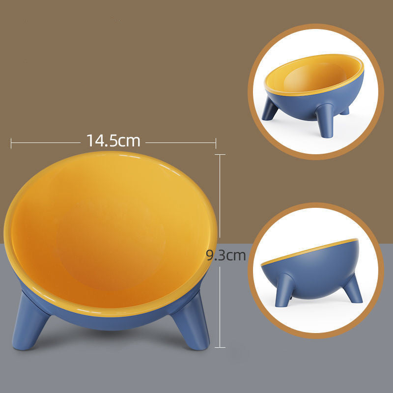 KFX-1955773 Pet Feeding Bowl with Stand for Cats and Dogs, Nordic Design, Food-Grade Material, Large Capacity, Tilted for Comfort