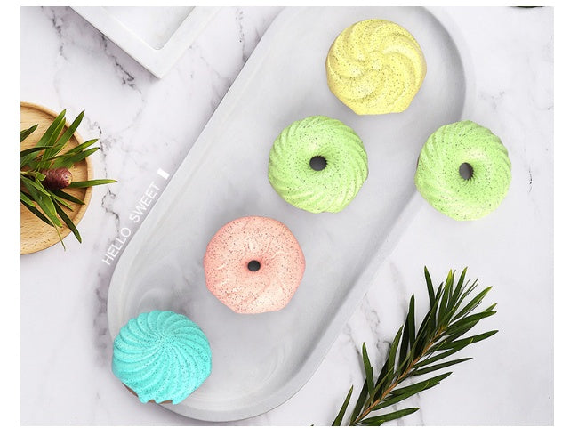 KFX-1957437 Dog Kennel Air Freshener - Odor Eliminating Sweet Doughnut - 4 Pack in Green, Blue, Yellow