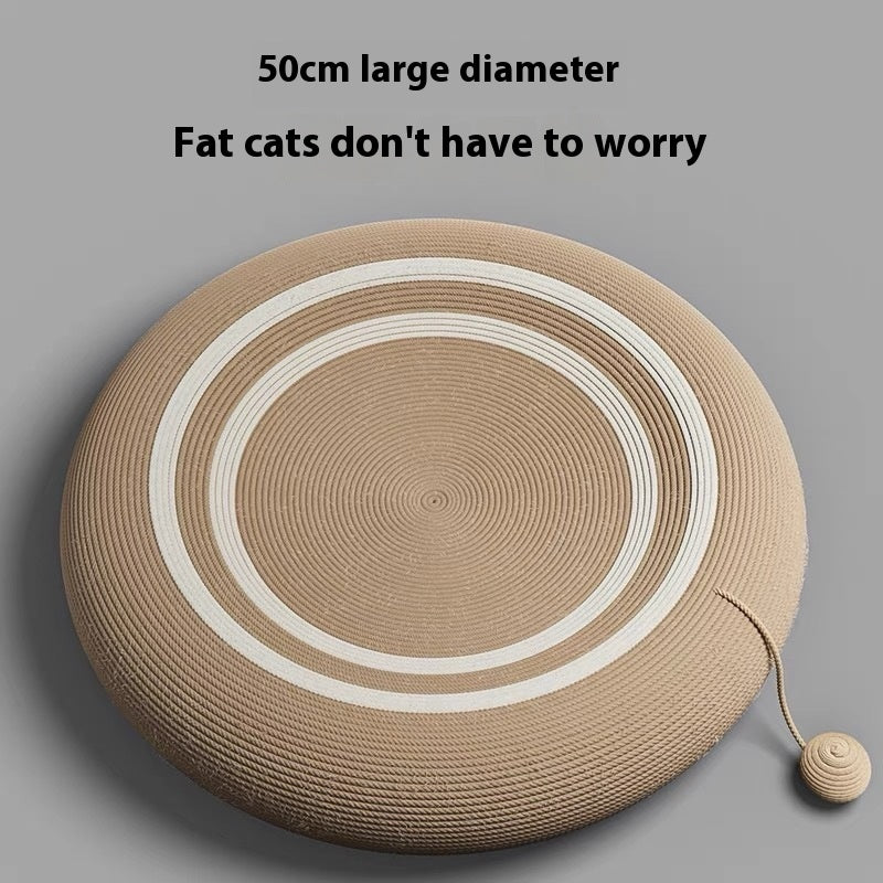 KFX-1961533 Oversized 50cm Sisal Cat Scratch Board for Grinding Claws and Grooming Fur