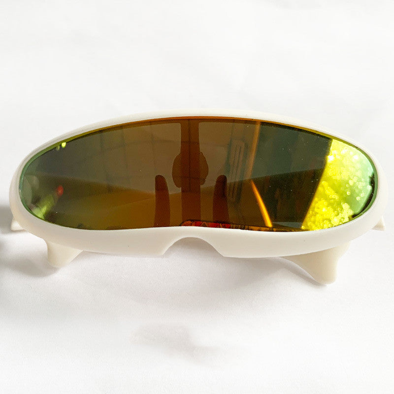 KFX-1962941 Pet UV Protection Goggles for Small Dogs and Cats - Lightweight and Durable Plastic Design