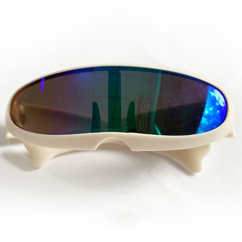 KFX-1962941 Pet UV Protection Goggles for Small Dogs and Cats - Lightweight and Durable Plastic Design