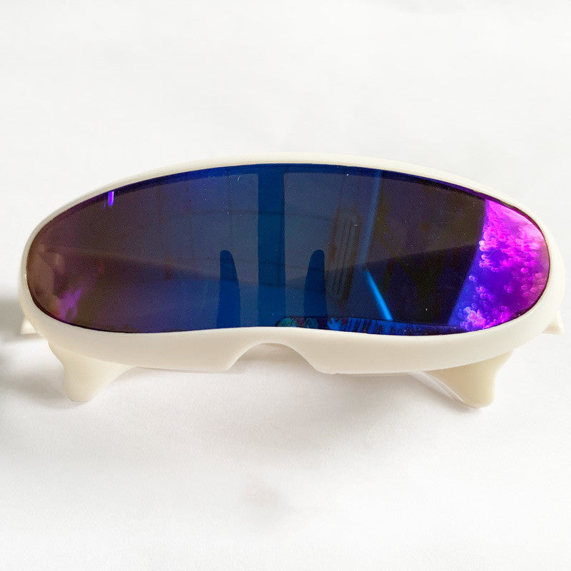 KFX-1962941 Pet UV Protection Goggles for Small Dogs and Cats - Lightweight and Durable Plastic Design