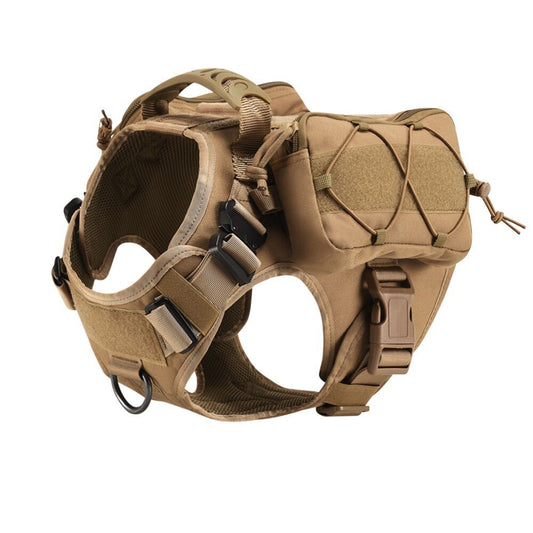 KFX-1965501 Tactical Dog Training Vest for Outdoor Activities - Available in Various Sizes and Colors