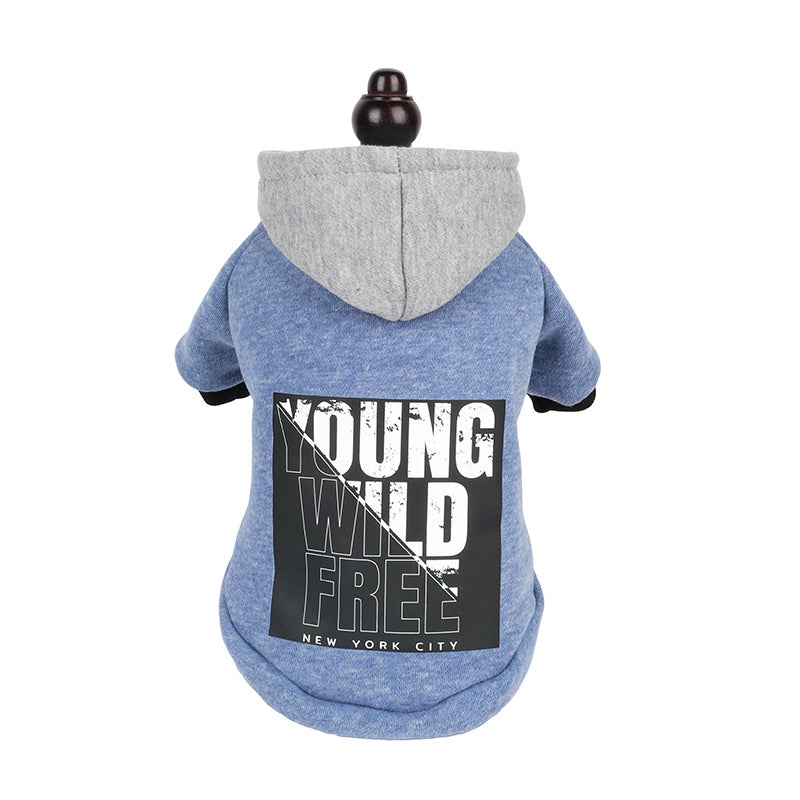 KFX-1966397 Casual Cotton Letter Print Hooded Sweatshirt for Everyday Wear