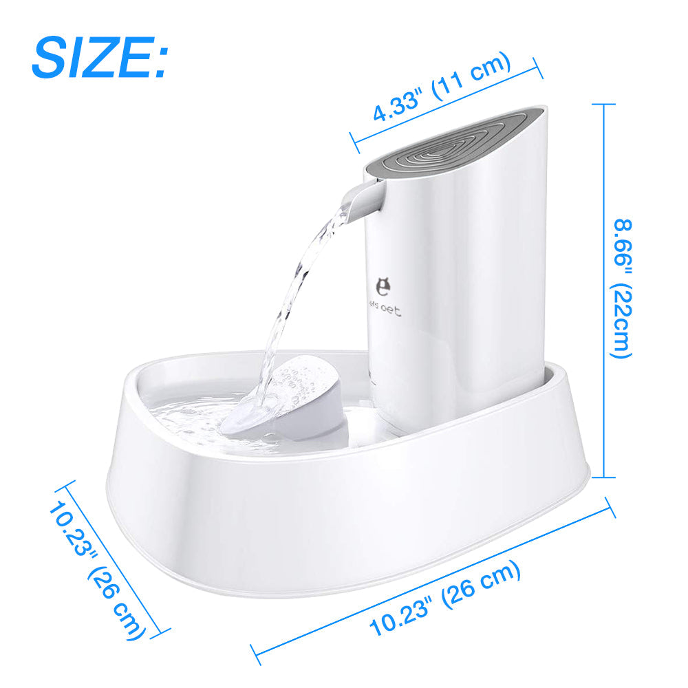 KFX-1967165 Shell Electric Circulating Water Dispenser with Night Light - Available in 1.5L or 3L Options