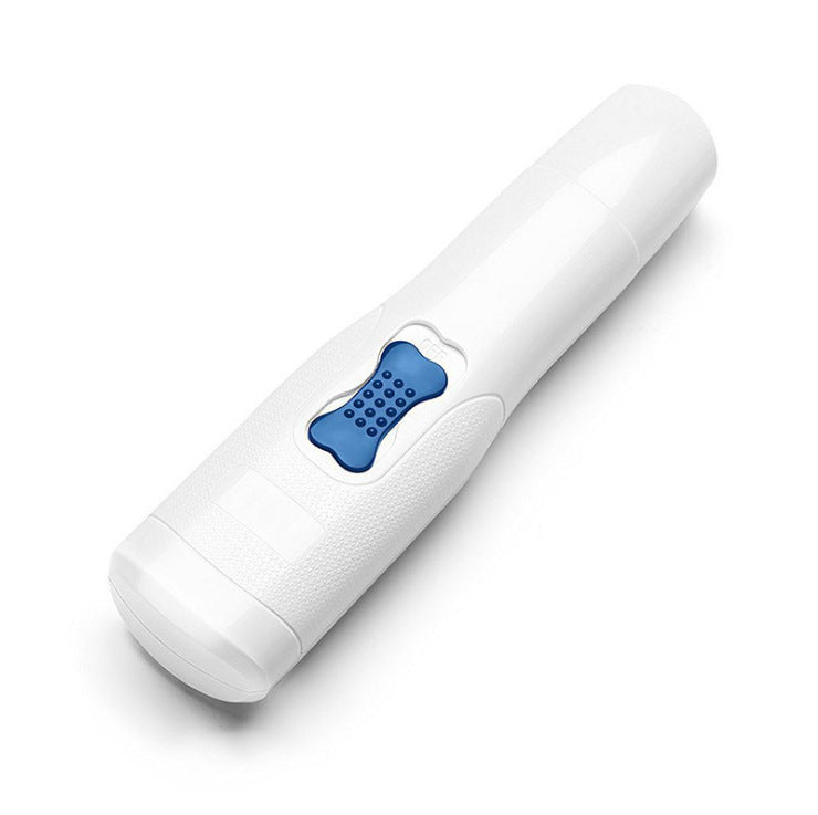 KFX-1972669 Electric Automatic Nail Polisher for Pets - ABS Material, White, Compact Design