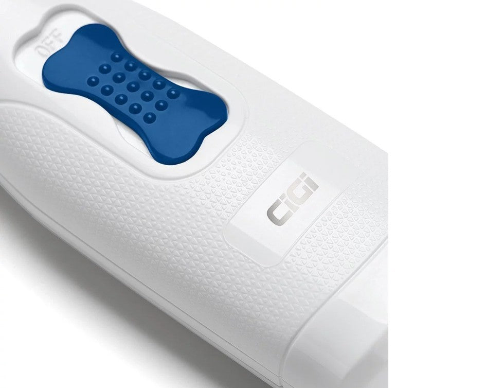 KFX-1972669 Electric Automatic Nail Polisher for Pets - ABS Material, White, Compact Design