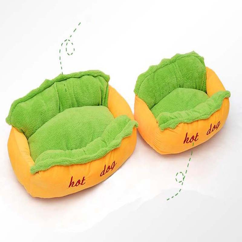 KFX-1974333 Warm Pet Sofa Bed for Dogs and Cats - Cozy Sleeping Bag with Removable Cushion for Small, Medium, and Large Breeds