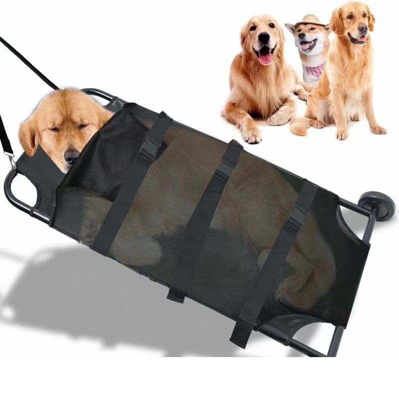 KFX-1978301 Emergency Pet Stretcher - Large Foldable Aluminum Alloy for Safe Transfers