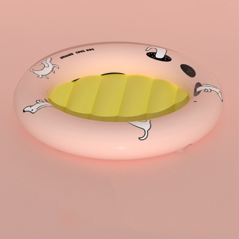 KFX-1982653 Breathable Ice Silk Pet Nest with Oxford Cloth - Available in Small and Large Sizes