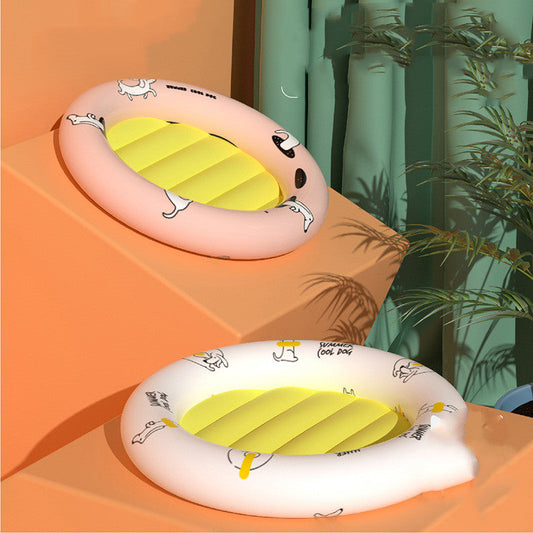 KFX-1982653 Breathable Ice Silk Pet Nest with Oxford Cloth - Available in Small and Large Sizes