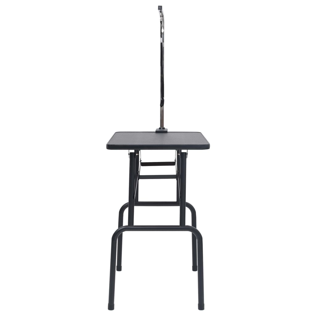 KFX-1986365 Adjustable Dog Grooming Table with Non-Slip Surface and Height-Adjustable Arm