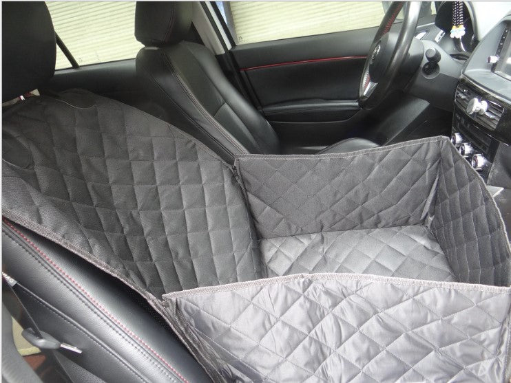 KFX-1987389 Waterproof Anti-Slip Car Seat Cover for Pets - Universal Fit 100x50cm