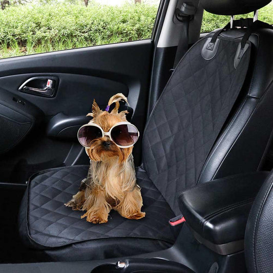 KFX-1987389 Waterproof Anti-Slip Car Seat Cover for Pets - Universal Fit 100x50cm