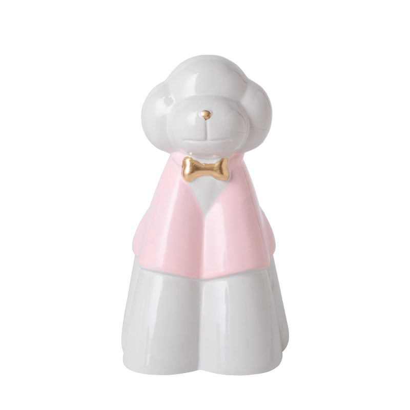 KFX-1988413 Handmade Ceramic Ash Urn for Pet Memorials and Souvenir Keepsakes