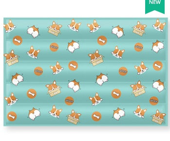 KFX-1990205 Cooling Pet Ice Mat for Dogs and Cats – Bite-Resistant Summer Sleeping Pad, Available in Various Shapes and Sizes