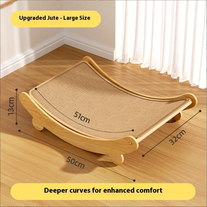 KFX-1994301 Durable Sisal Cat Scratch Board in Small and Large Sizes, Wear-Resistant Design