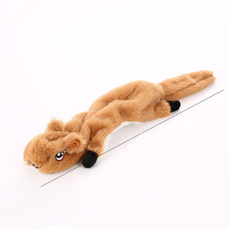 KFX-1994941 Durable Plush Dog Chew Toy for Teeth Cleaning and Biting Prevention