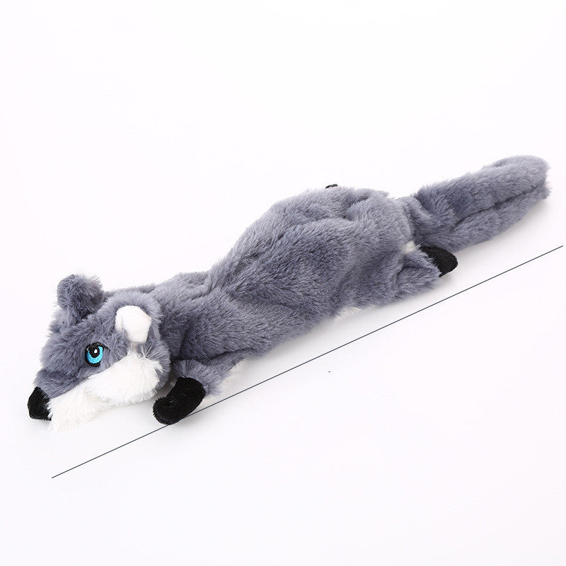 KFX-1994941 Durable Plush Dog Chew Toy for Teeth Cleaning and Biting Prevention