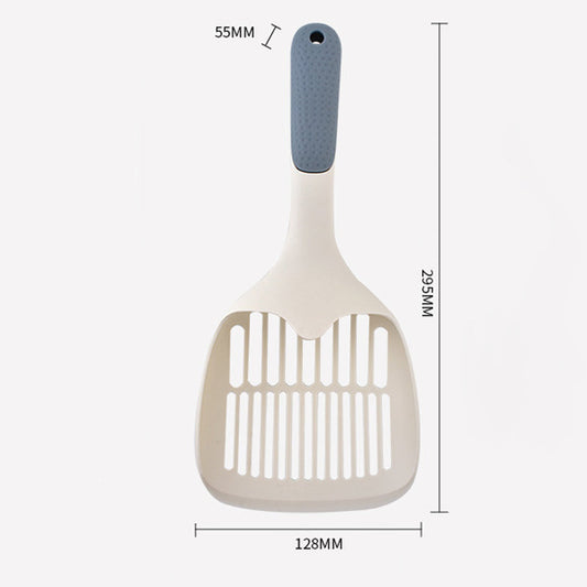 KFX-1995581 Large Cat Litter Shovel for Efficient Pet Waste Cleanup - Ideal Tool for Tofu Cat Litter