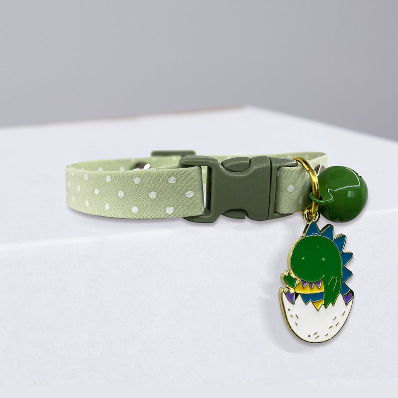 KFX-1996093 Cute Polka Dot Cat and Small Dog Collars in Various Designs and Sizes