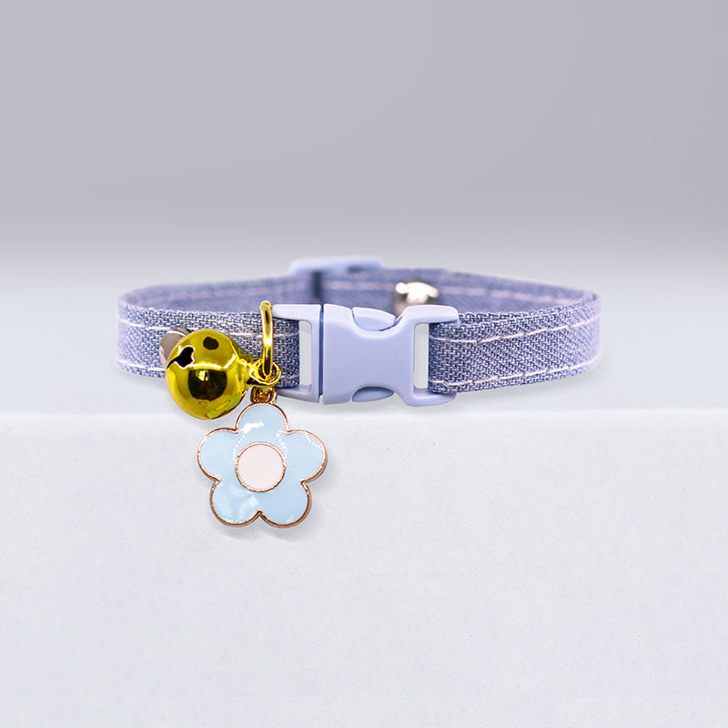 KFX-1996093 Cute Polka Dot Cat and Small Dog Collars in Various Designs and Sizes