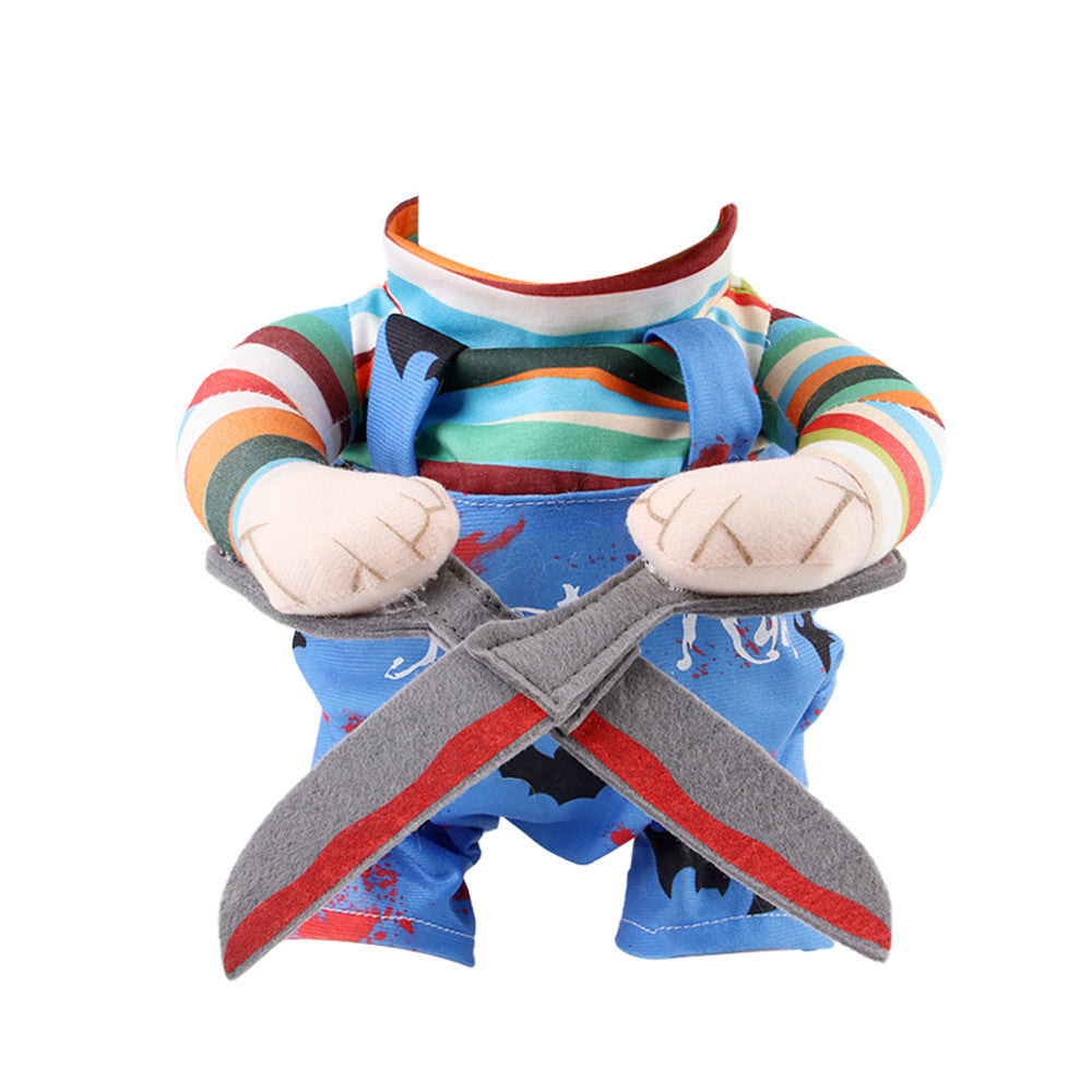 KFX-2001469 Adjustable Scissor Hand Cat and Dog Costume for Halloween and Christmas Events